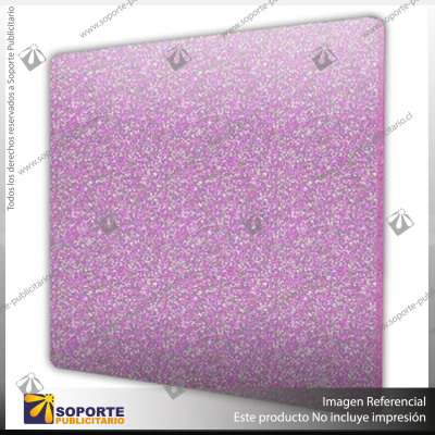 ACRILICO GLITTER ROSE SOFT NOVO 3MM