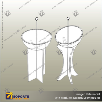 ACRYLIC FISHBOWL DISPLAY