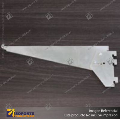 ADJUSTABLE SLOTTED BRACKETS WITH TILT RISE - 350MM 3 LUG (AB350) - ZINC COATED