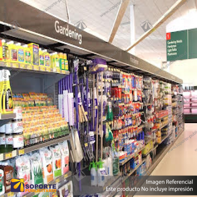 ALUMINIUM SLATWALL - 25MM PITCH