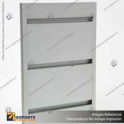 ALUMINIUM SLATWALL - 75MM PITCH