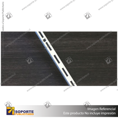 ALUMINIUM SLOTTED FINELINE CHANNEL