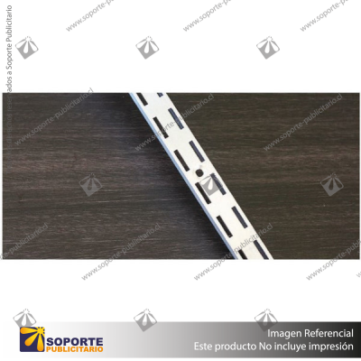 ALUMINIUM SLOTTED WALL CHANNEL