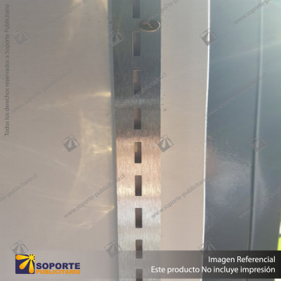 ALUMINIUM SLOTTED WALL CHANNEL