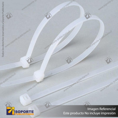 AMARRA PLASTICA 1350X9MM NEGRA BL100 UNID