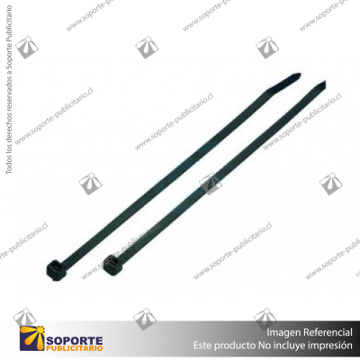 AMARRA PLASTICA 2,5 X 150MM BL1000 UNIDADES