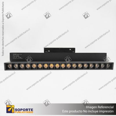 ANDORRA - FOCO PLEGABLE MAGNETICO CUERPO NEGRO 18W 48V 4000K