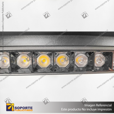 ANDORRA - FOCO PLEGABLE MAGNETICO CUERPO NEGRO 18W 48V 4000K