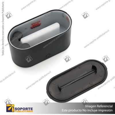 AROMATIZADOR AURA/NEGRO/ABS