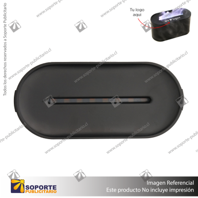 AROMATIZADOR AURA/NEGRO/ABS