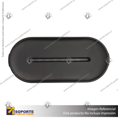 AROMATIZADOR AURA/NEGRO/ABS