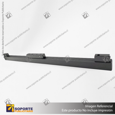 ASTURIAS - FOCO LINEAL MAGNETICO NEGRO 600MM 20W 48V 4000K