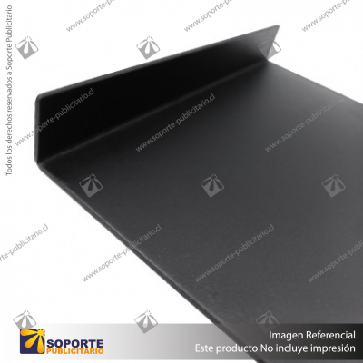 BANDEJA METALICA A PANEL RANURADO 20X20 CM