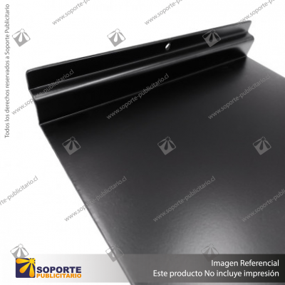 BANDEJA METALICA A PANEL RANURADO 20X30 CM