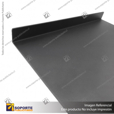 BANDEJA METALICA A PANEL RANURADO 30X20 CM
