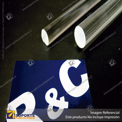 BARRA ACRILICA REDONDA