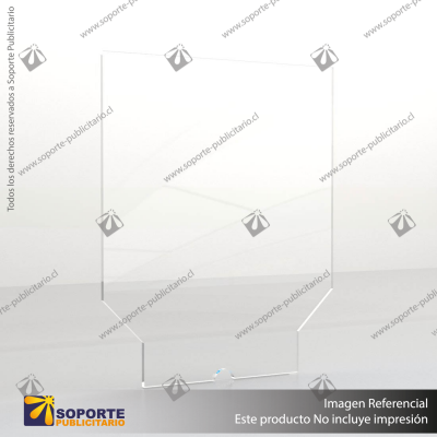 BASE LAMPARA LED NEGRA CON CONTROL + ACRILICO SPECS: ACRILICO FORMA CIRCULAR