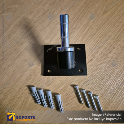 BASE MURO CON ROTOR