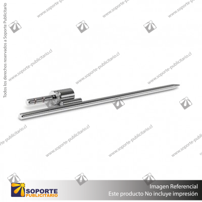 BASE PRO PARA INSERTAR (ESTACA) (50 CMS) BANDERA PUBLICITARIA (C20)