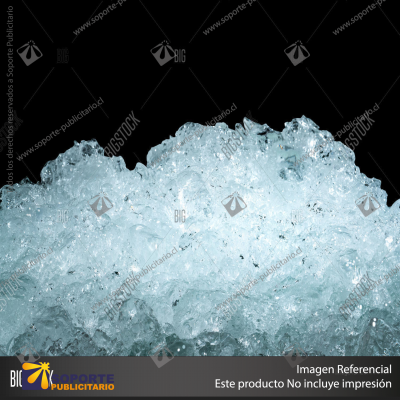 BOLSA HIELO PICADO 2 KG CON TU MARCA + DESPACHO (CONT. MALLA HIELO: 6 BOLSAS DE 2KG PESO MALLA 12KG)