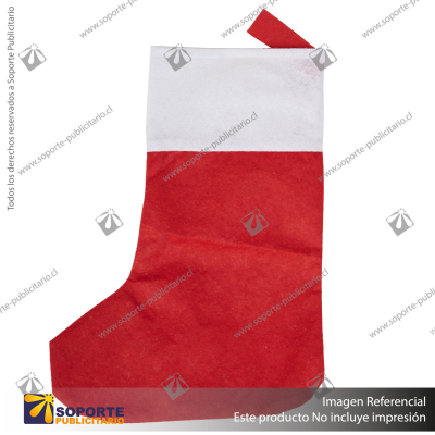 BOTA DE NAVIDAD/ROJO/ROJO