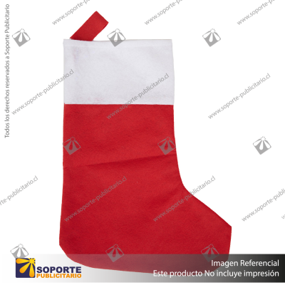 BOTA DE NAVIDAD/ROJO/ROJO