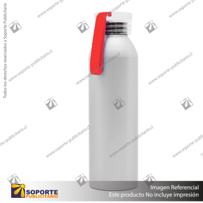 BOTELLA ALU/GRIS PLATA/AZUL