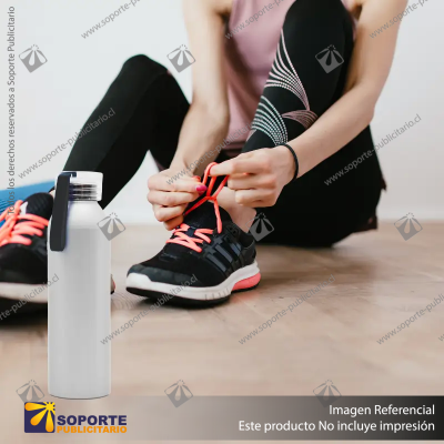 BOTELLA ALU/GRIS PLATA/AZUL