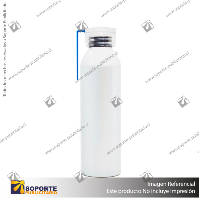 BOTELLA ALU/GRIS PLATA/AZUL