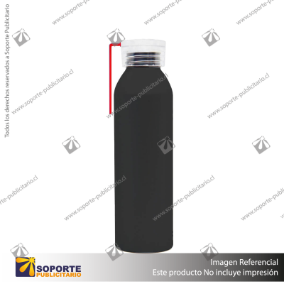 BOTELLA ALU/NEGRO/AZUL