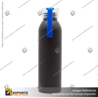 BOTELLA ALU/NEGRO/AZUL