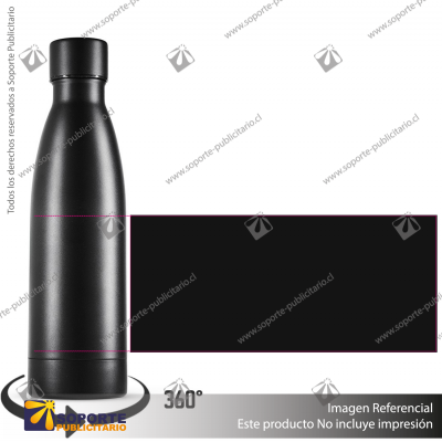 BOTELLA ATUEL/NEGRO/NEGRO