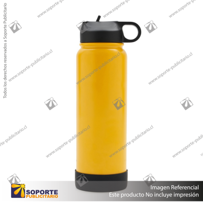 BOTELLA HYDRAGO 1000 ML/AMARILLO/NEGRO