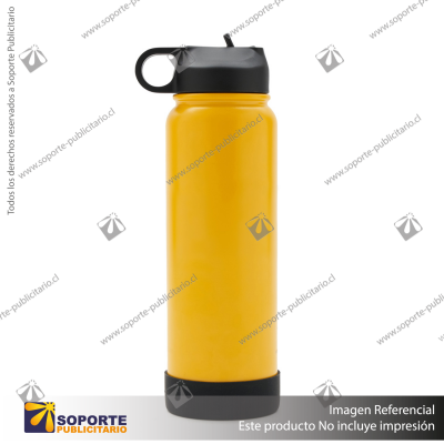BOTELLA HYDRAGO 1000 ML/AMARILLO/NEGRO