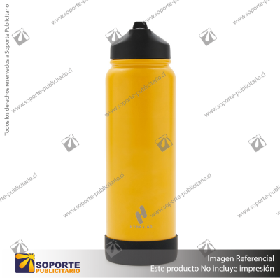 BOTELLA HYDRAGO 1000 ML/AMARILLO/NEGRO