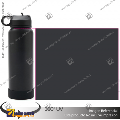 BOTELLA HYDRAGO 1000 ML/NEGRO/NEGRO