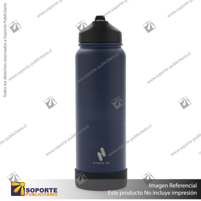 BOTELLA HYDRAGO 1200 ML/AZUL/NEGRO