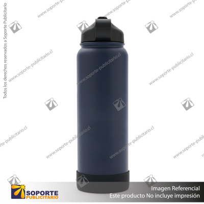BOTELLA HYDRAGO 1200 ML/AZUL/NEGRO