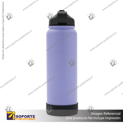 BOTELLA HYDRAGO 1200 ML/MORADO/NEGRO