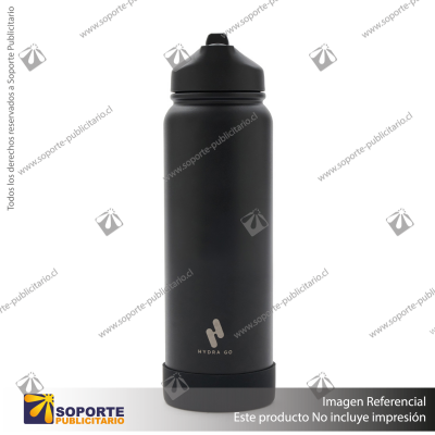 BOTELLA HYDRAGO 1200 ML/NEGRO/NEGRO