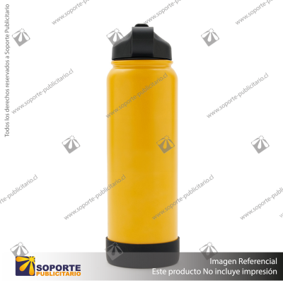 BOTELLA HYDRAGO 750 ML/AMARILLO/NEGRO