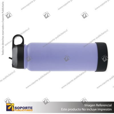BOTELLA HYDRAGO 750 ML/MORADO/NEGRO