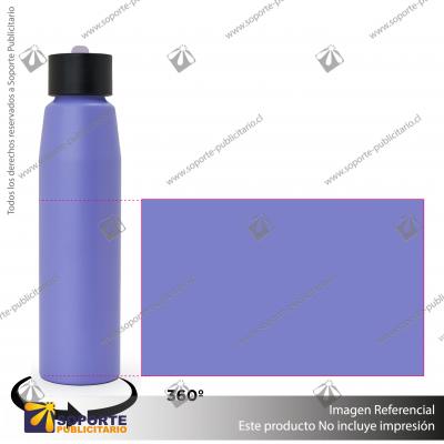 BOTELLA JIM/MORADO/MORADO