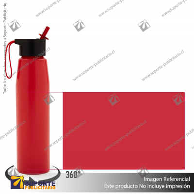BOTELLA JIM/ROJO/ROJO