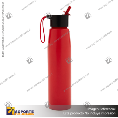 BOTELLA JIM/ROJO/ROJO