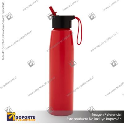 BOTELLA JIM/ROJO/ROJO