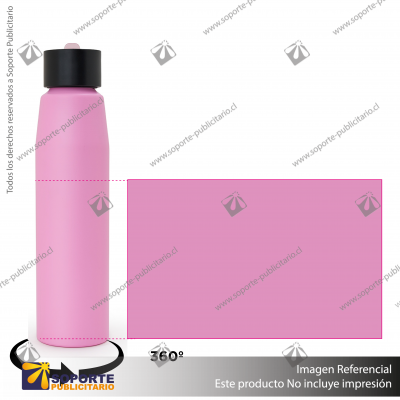 BOTELLA JIM/ROSA/ROSA
