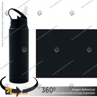 BOTELLA OASIS/NEGRO/NEGRO