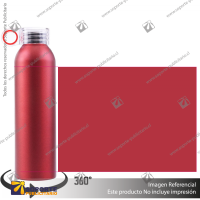 BOTELLA RING/ROJO/ROJO