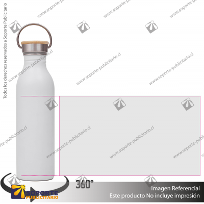 BOTELLA TOMS/BLANCO/BLANCO